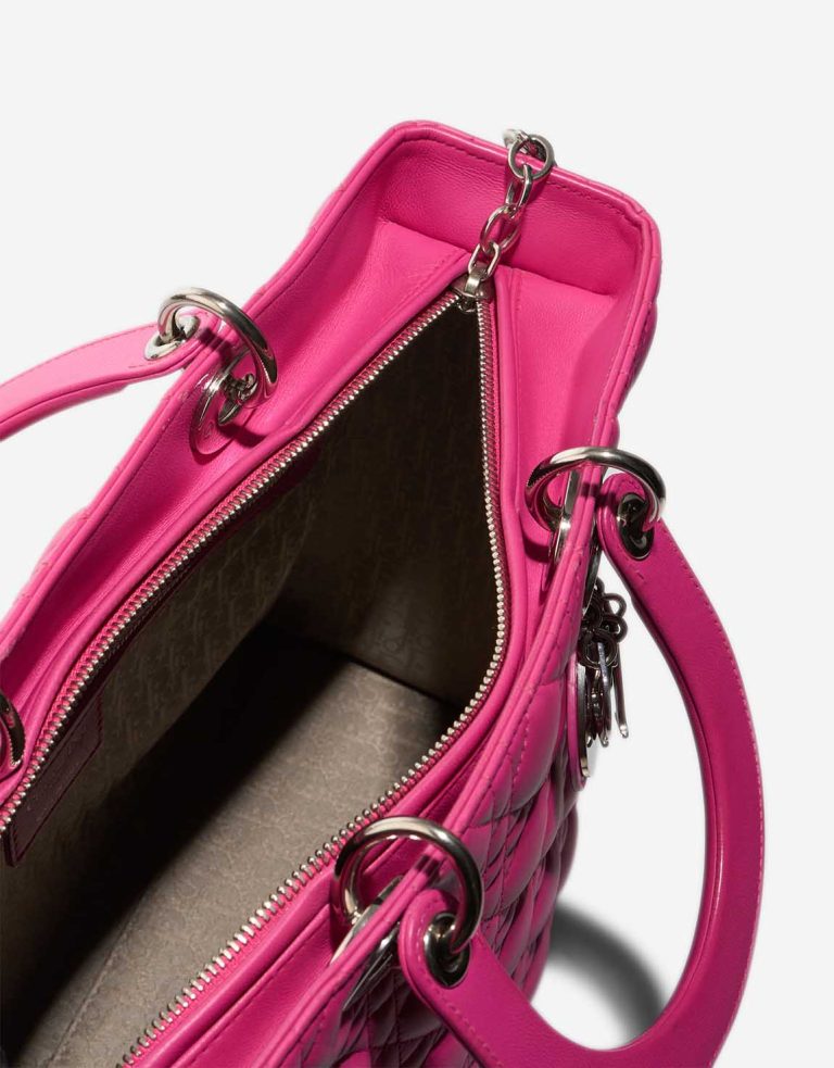 Dior Lady Large Calf Pink Inside | Sell your designer bag