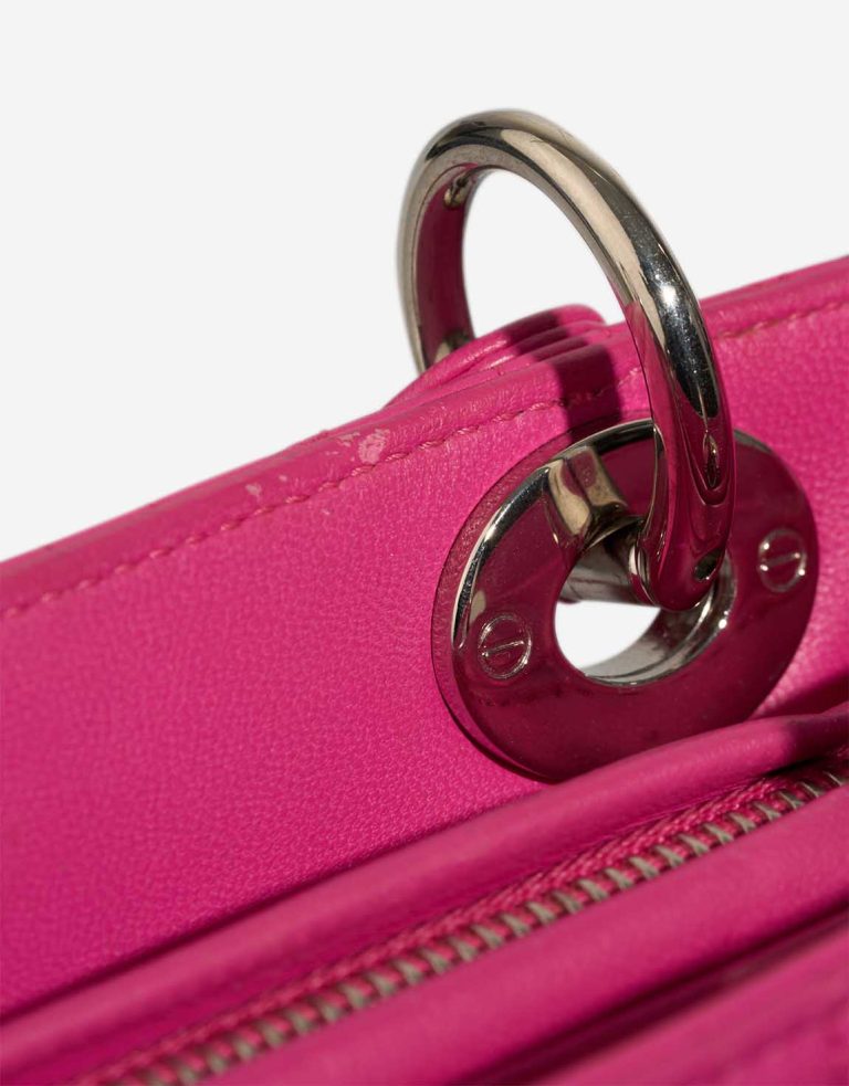 Dior Lady Large Calf Pink Signs of wear | Sell your designer bag