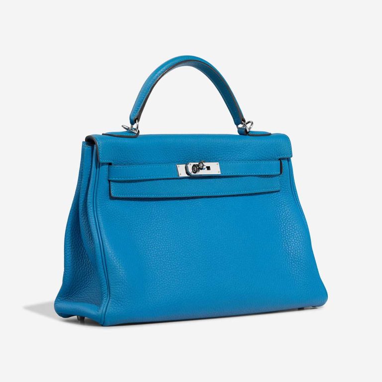 Hermès Kelly 32 Clémence Bleu Hydra | Sell your designer bag