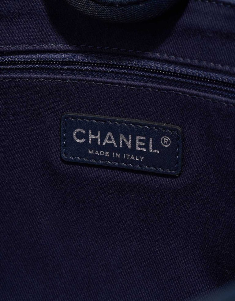 Chanel Deauville Small Canvas Blue Logo | Sell your designer bag
