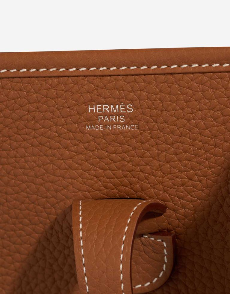 Hermès Evelyne 29 Clémence Gold Logo | Sell your designer bag