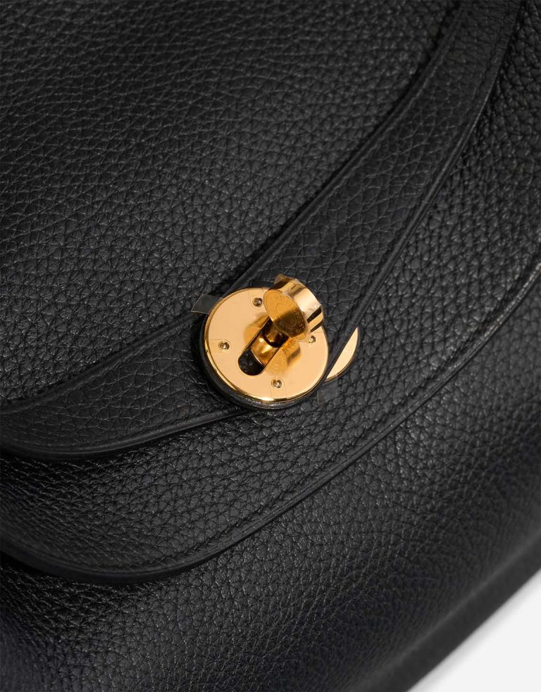 Hermès Lindy 34 Taurillon Clémence Black Closing System | Sell your designer bag