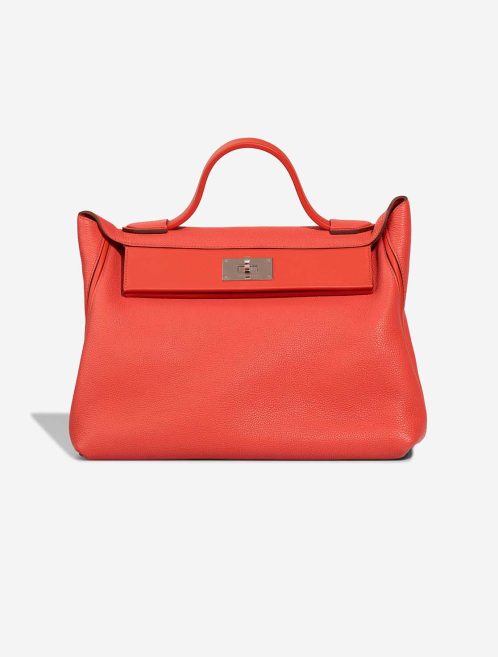 Hermès 24/24 35 Swift / Taurillon Clémence Capucine Front | Sell your designer bag