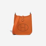 Hermès Evelyne 16 Taurillon Clémence Orange Front | Sell your designer bag