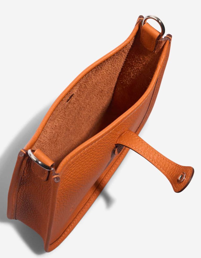 Hermès Evelyne 16 Taurillon Clémence Orange Inside | Sell your designer bag