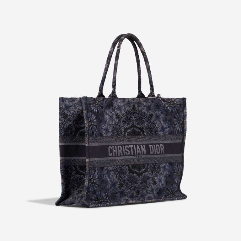 Dior Book Tote Large Canvas Blue | Sell your designer bag