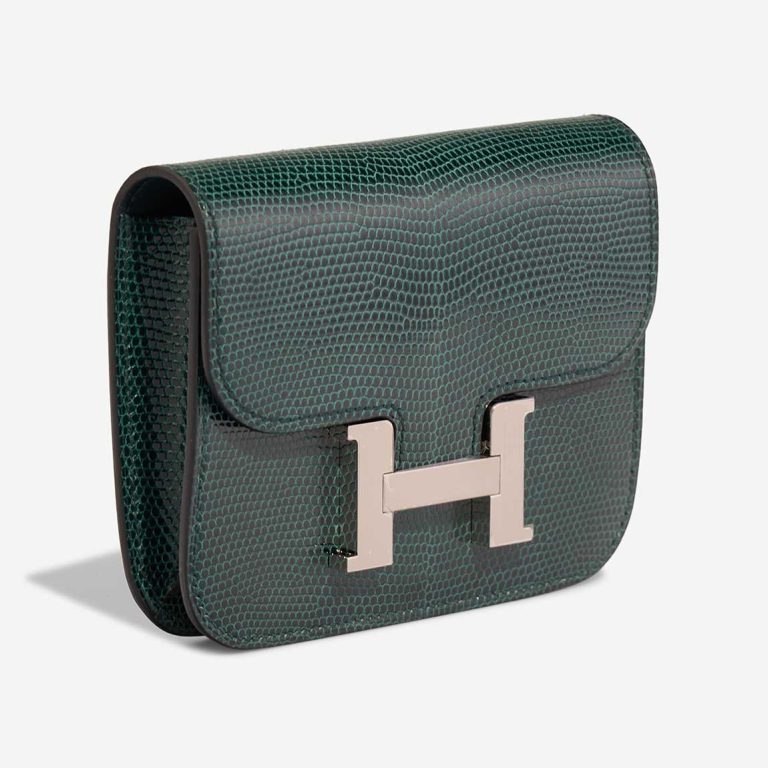 Hermès Constance Slim Wallet Niloticus Lizard Vert Cyprès | Sell your designer bag