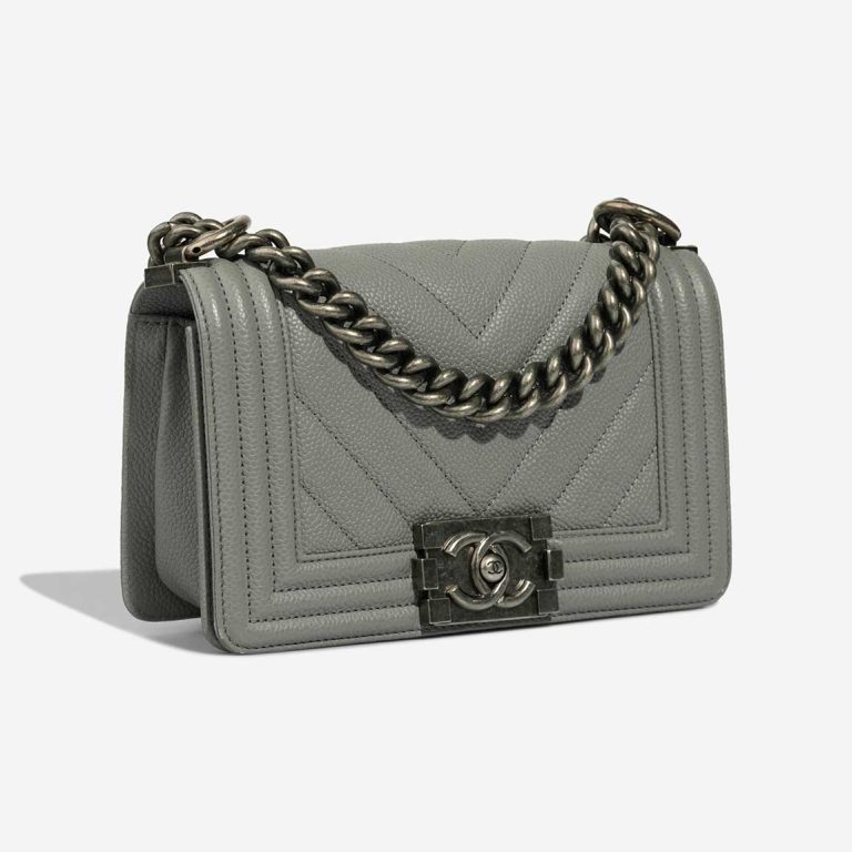 Chanel Boy Small Caviar Grey | Sell your designer bag
