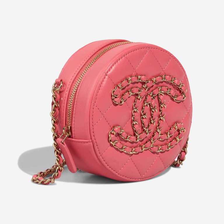 Chanel 19 Round Clutch Lamb Pink | Sell your designer bag