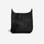 Hermès Evelyne 29 Clémence Black Front | Sell your designer bag