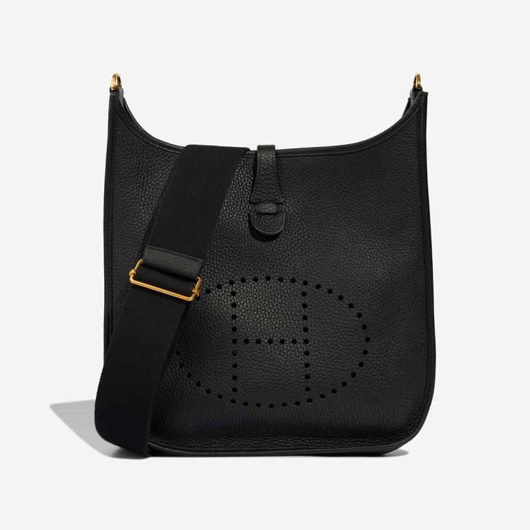 Hermès Evelyne 29 Clémence Black Front | Sell your designer bag