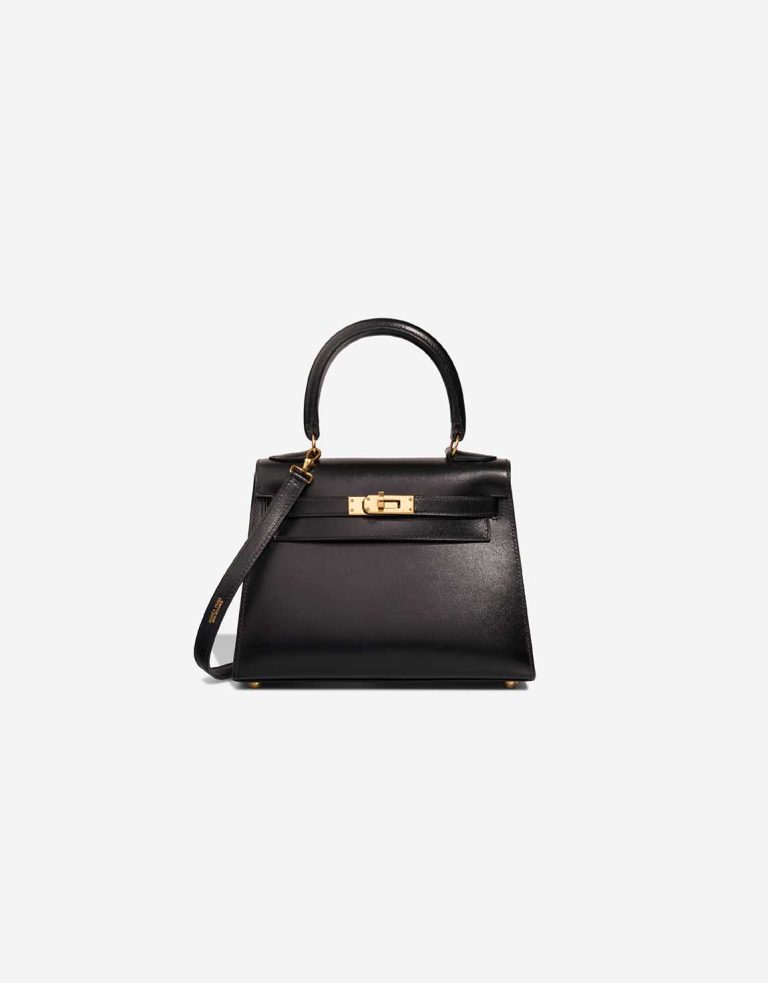 Hermès Kelly Mini Box Black Front | Sell your designer bag