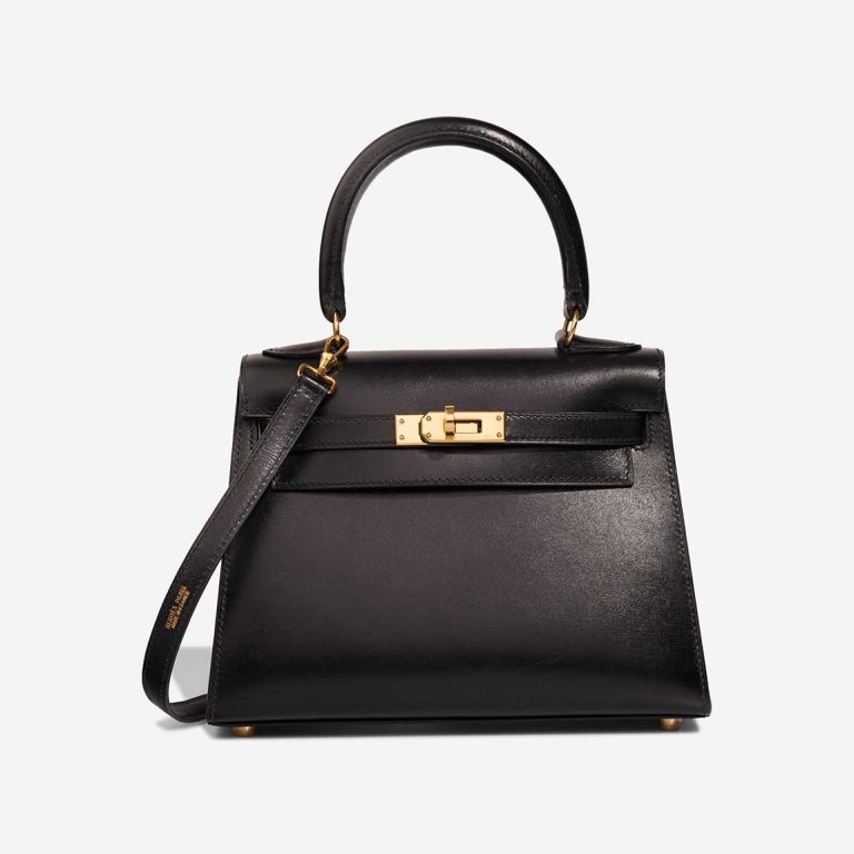 Hermès Kelly Mini Box Black Front | Sell your designer bag