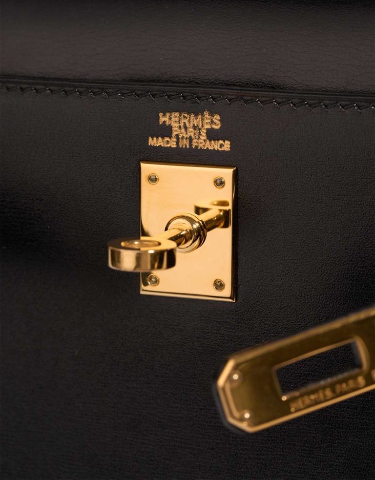 Hermès Kelly Mini Box Black Logo | Sell your designer bag