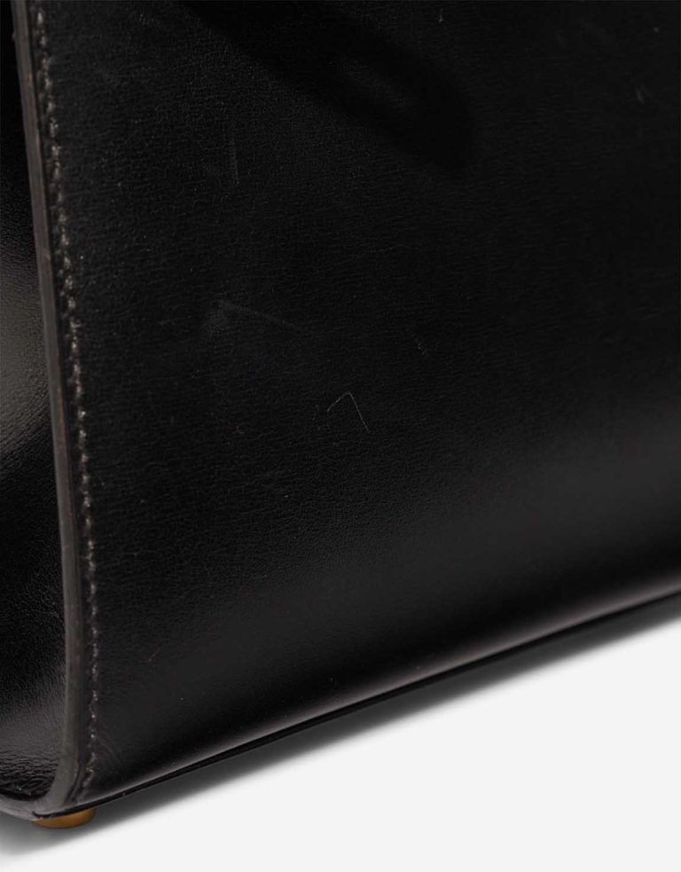 Hermès Kelly Mini Box Black Signs of wear | Sell your designer bag