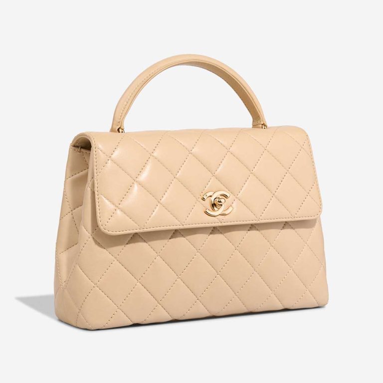 Chanel Timeless Handle Medium Lamb Beige | Sell your designer bag