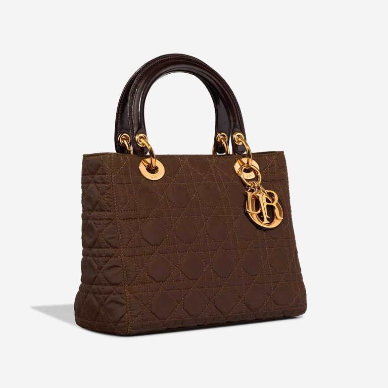 Dior Lady Medium Nylon Brown | Sell your designer bag