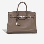 Hermès Birkin 35 Clémence Gris Étain Front | Sell your designer bag