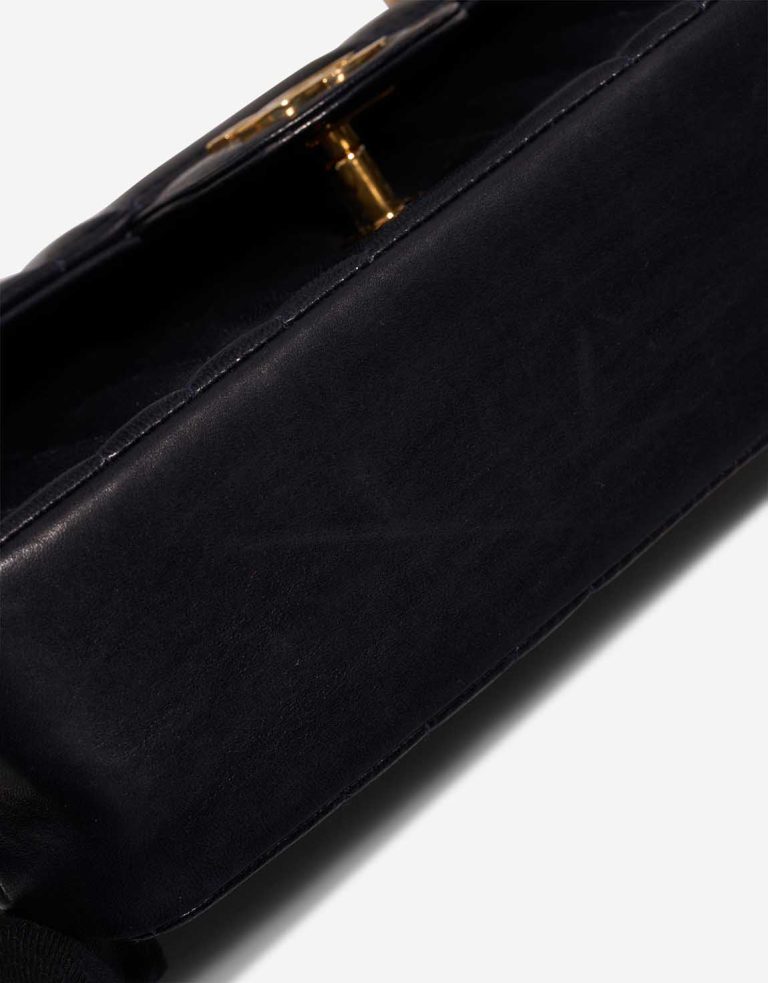 Chanel Timeless Small Lamb Dark Blue Signs of wear | Sell your designer bag
