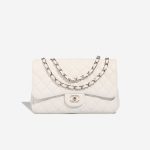 Chanel Timeless Jumbo Caviar White Front | Sell your designer bag