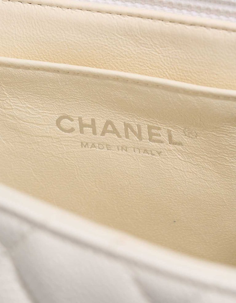 Chanel Timeless Jumbo Caviar White Logo | Sell your designer bag