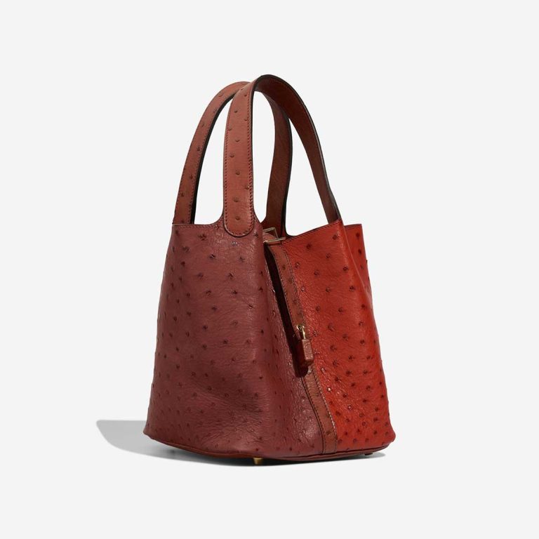 Hermès Picotin 22 Ostrich Rouge H / Rouge Vif | Sell your designer bag