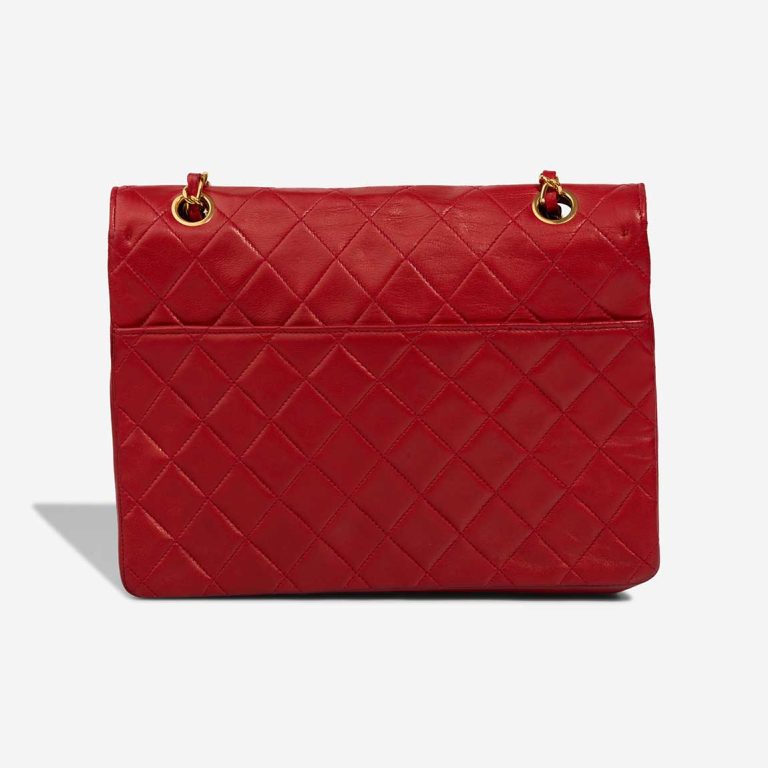 Chanel Coco Flap Medium Lamb Red / Black | Sell your designer bag