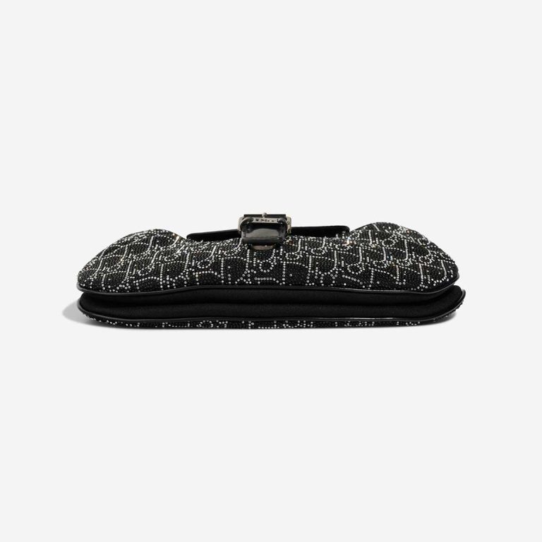 Dior Shoulder Bag Small Patent / Rhinestones Black / Oblique | Sell your designer bag