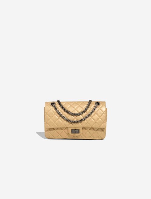 Chanel 2.55 Reissue 224 Aged Calf Gold Front | Sell your designer bag