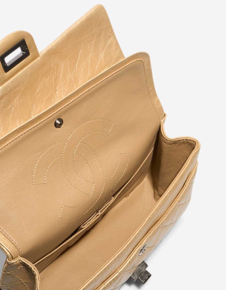 Chanel 2.55 Reissue 224 Aged Calf Gold Inside | Sell your designer bag