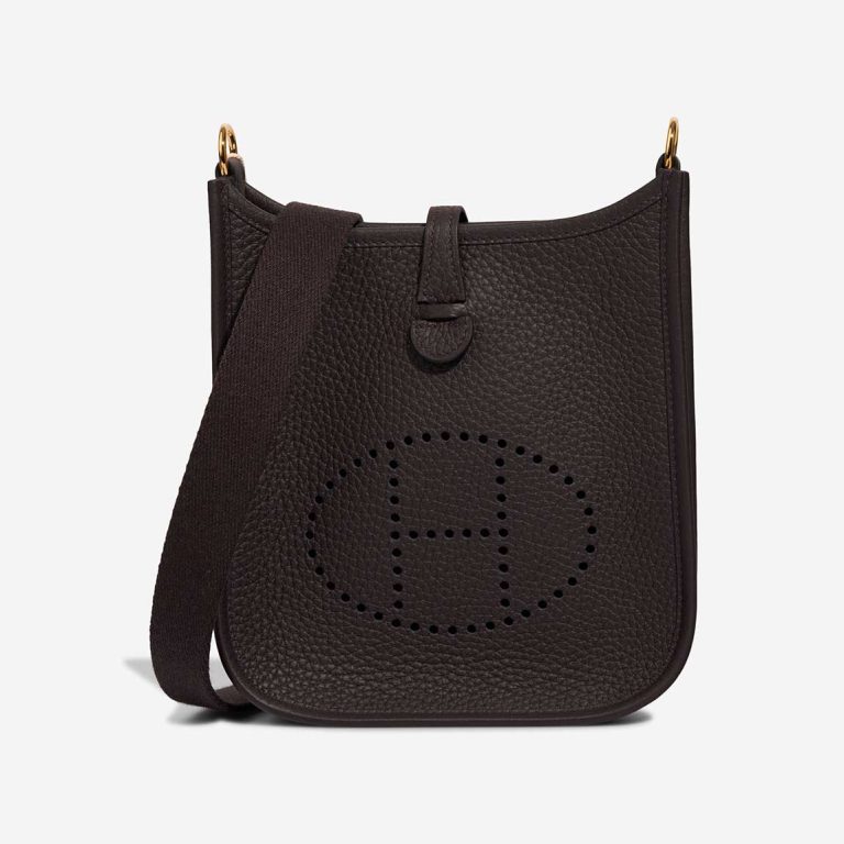 Hermès Evelyne 16 Taurillon Clémence Ébène Front | Sell your designer bag