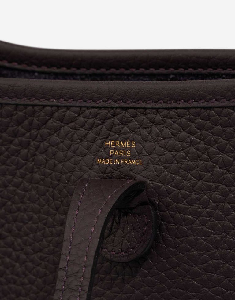 Hermès Evelyne 16 Taurillon Clémence Ébène Logo | Sell your designer bag