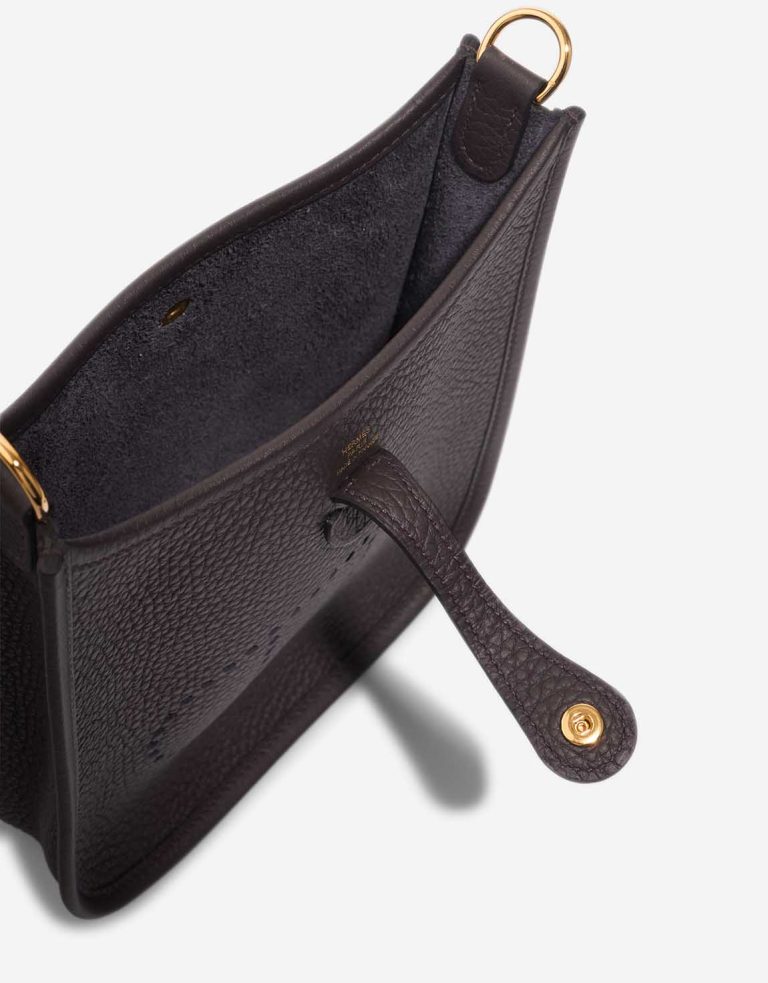 Hermès Evelyne 16 Taurillon Clémence Ébène Inside | Sell your designer bag