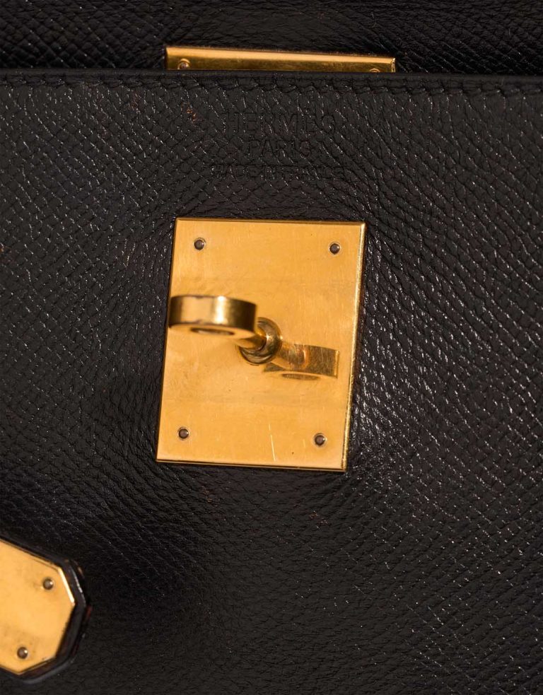 Hermès Kelly 35 Epsom Black Logo | Sell your designer bag