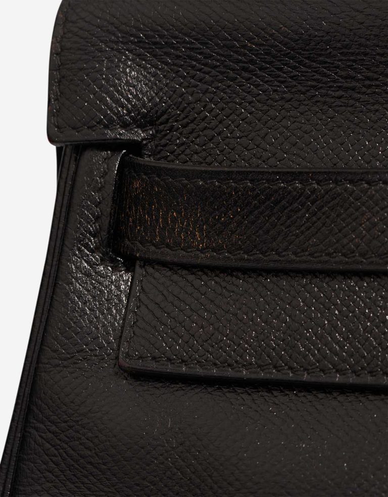 Hermès Kelly 35 Epsom Black Signs of wear | Sell your designer bag