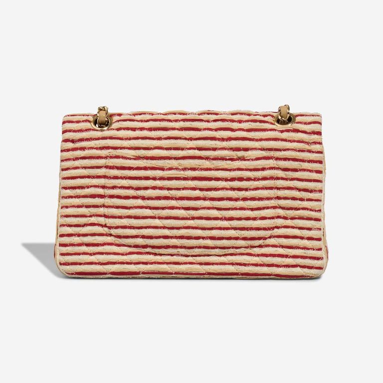Chanel Timeless Coco Sailor Medium Silk / Canvas Red / White | Sell your designer bag