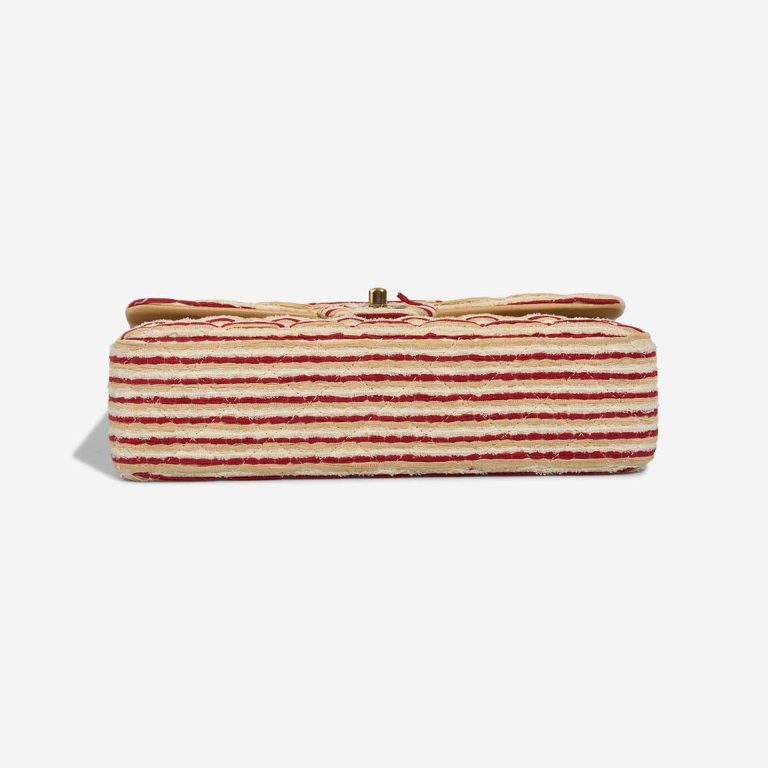 Chanel Timeless Coco Sailor Medium Silk / Canvas Red / White | Sell your designer bag