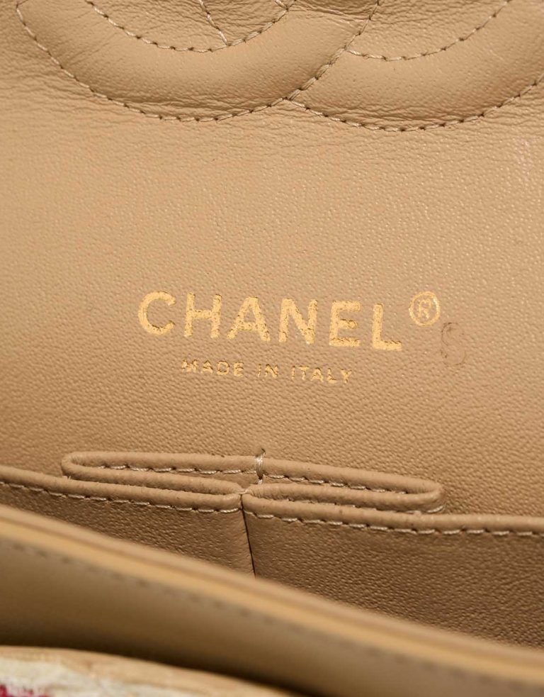 Chanel Timeless Coco Sailor Medium Silk / Canvas Red / White Logo | Sell your designer bag