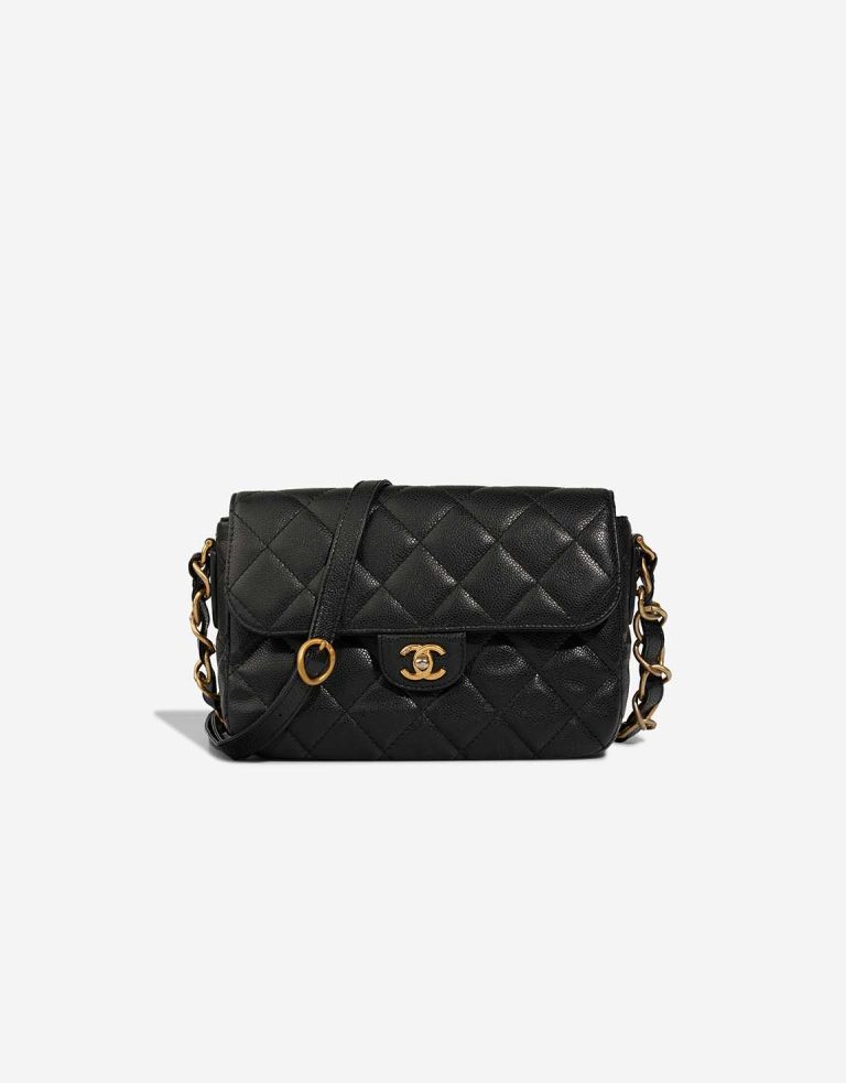 Chanel Timeless Medium Caviar Black Front | Sell your designer bag