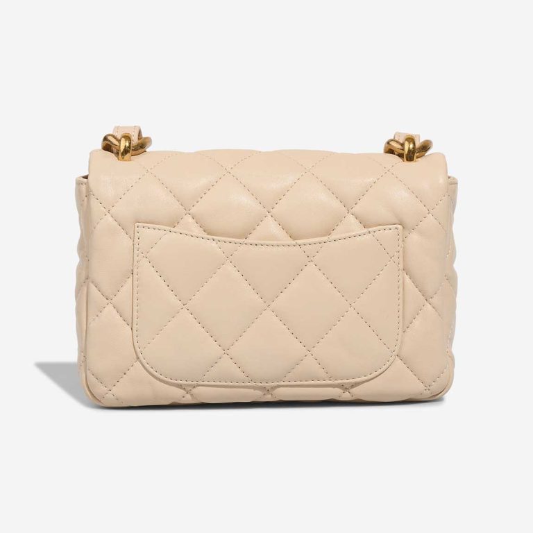 Chanel Timeless Mini Rectangular Lamb Beige | Sell your designer bag