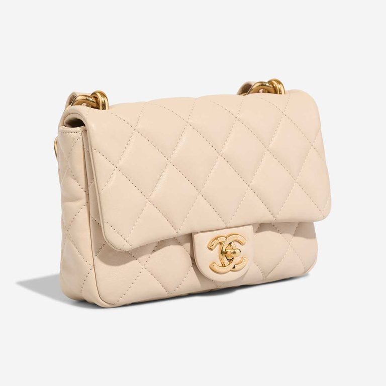 Chanel Timeless Mini Rectangular Lamb Beige | Sell your designer bag