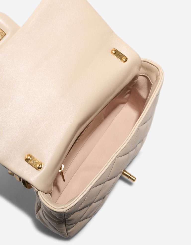 Chanel Timeless Mini Rectangular Lamb Beige Inside | Sell your designer bag