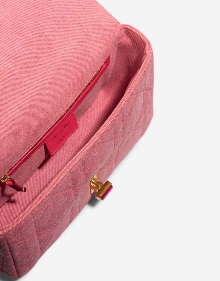 Dior Caro Medium Denim Pink Inside | Sell your designer bag
