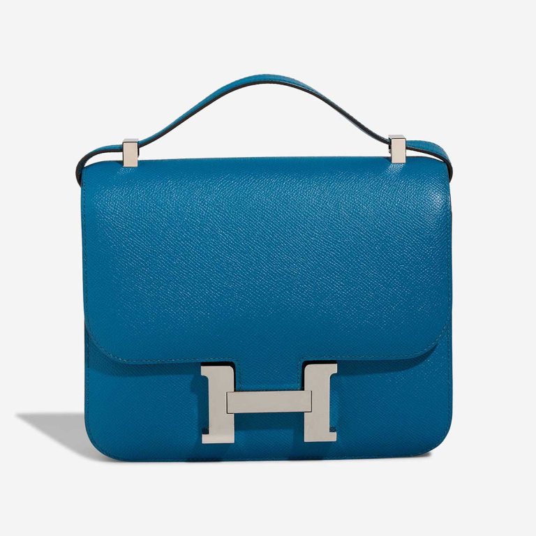 Hermès Constance 24 Epsom Paon Front | Sell your designer bag