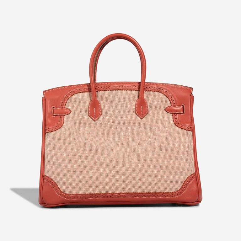 Hermès Birkin Ghillies 35 Swift / Toile Sanguine | Sell your designer bag