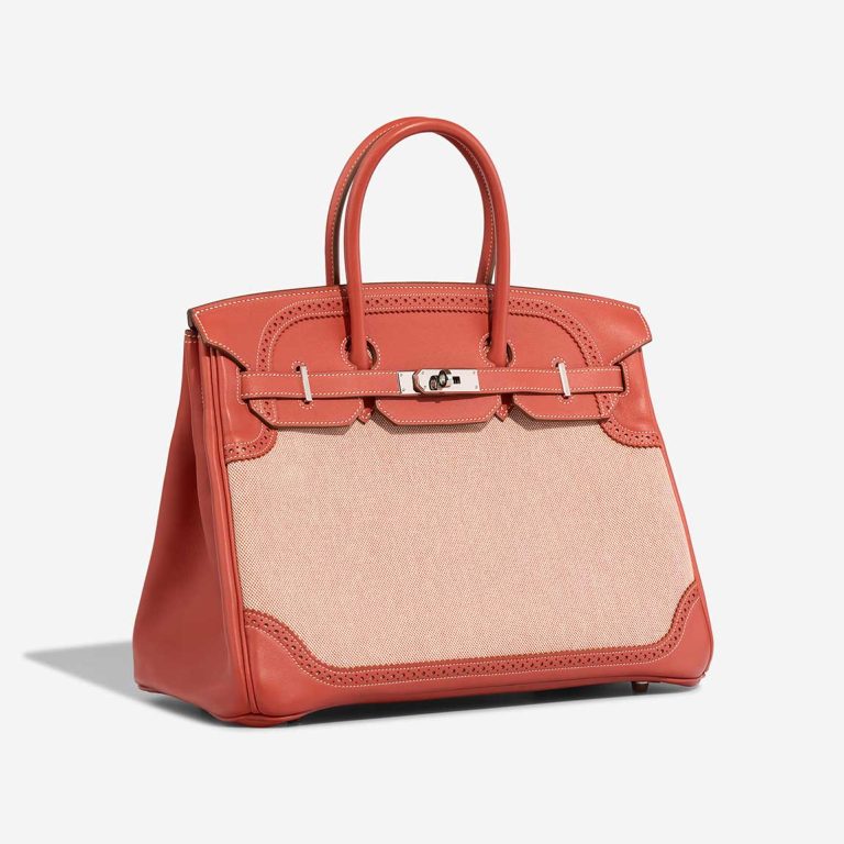 Hermès Birkin Ghillies 35 Swift / Toile Sanguine | Sell your designer bag