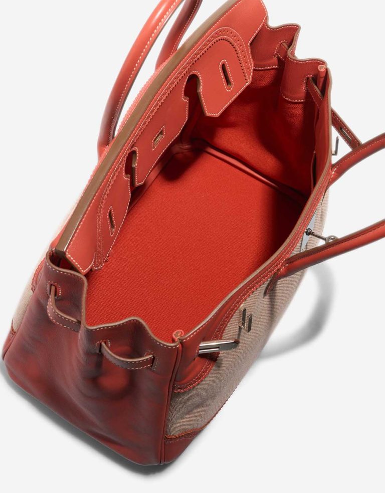 Hermès Birkin Ghillies 35 Swift / Toile Sanguine Inside | Sell your designer bag