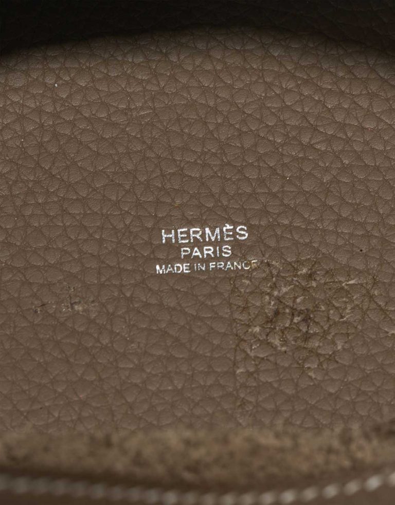 Hermès Picotin 18 Taurillon Clémence Étoupe Logo | Sell your designer bag
