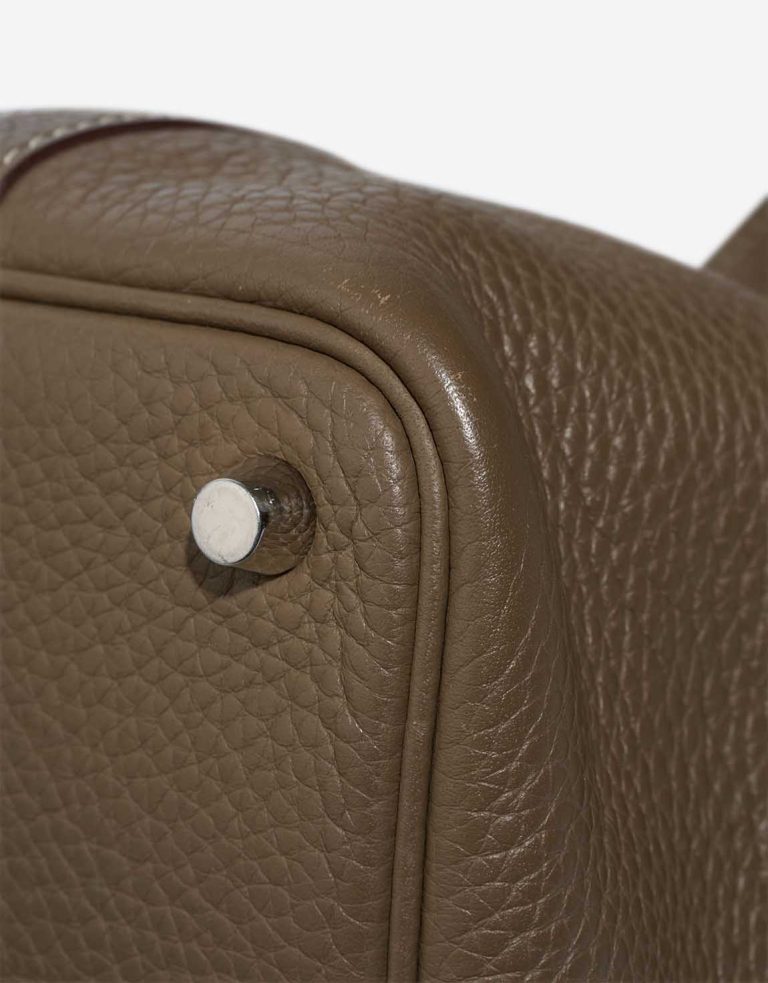 Hermès Picotin 18 Taurillon Clémence Étoupe Signs of wear | Sell your designer bag