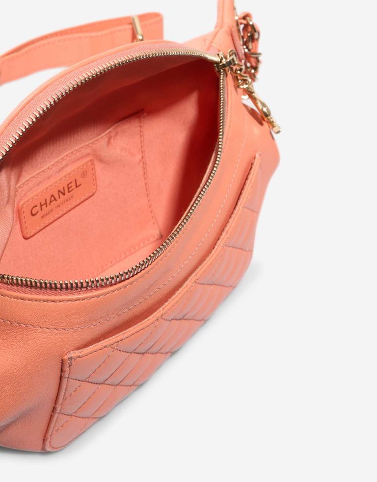 Chanel Timeless Belt Bag Medium Lamb Coral Inside | Sell your designer bag